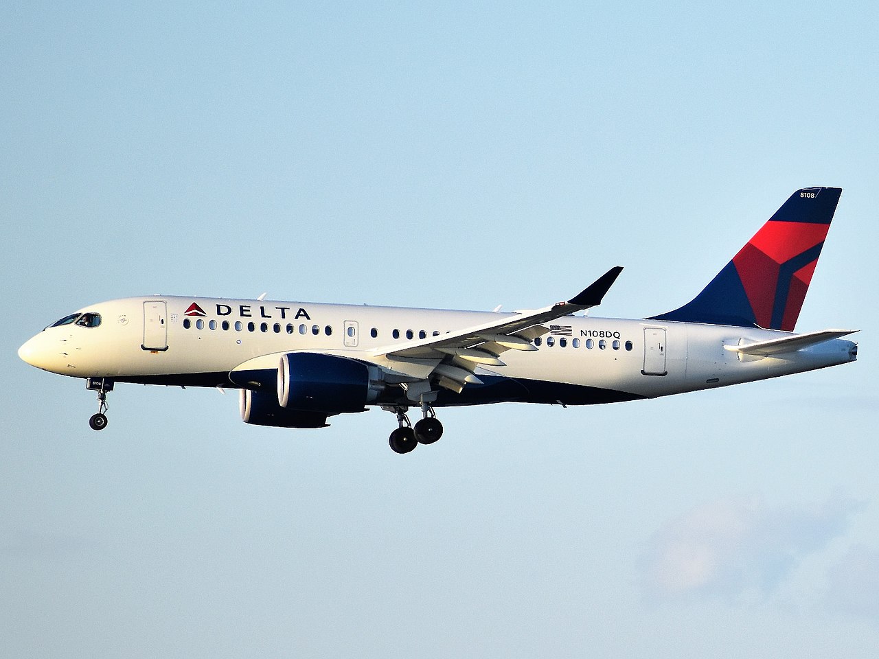 Delta Air Lines Airbus A220-100